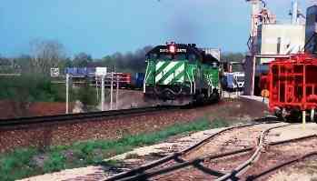 Burlington Northern Train Photo